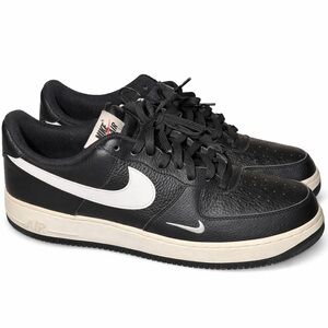 Nike Air Black and White Low Tops